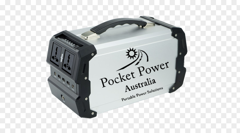 Solar Generator AC Adapter Electric Battery Energy Power PNG