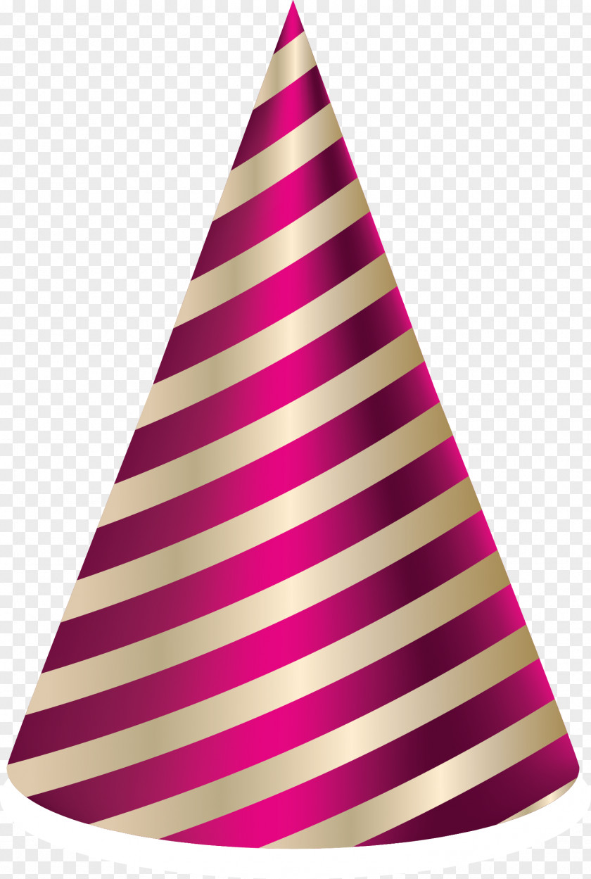 Colorful Cone Christmas Hats Vector Party Hat PNG