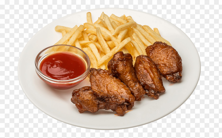 Fried Chicken French Fries Buffalo Wing Fingers Pizza PNG
