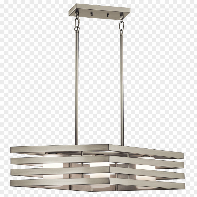 Hanging Lamp Light Fixture Lighting Pendant Brushed Metal PNG