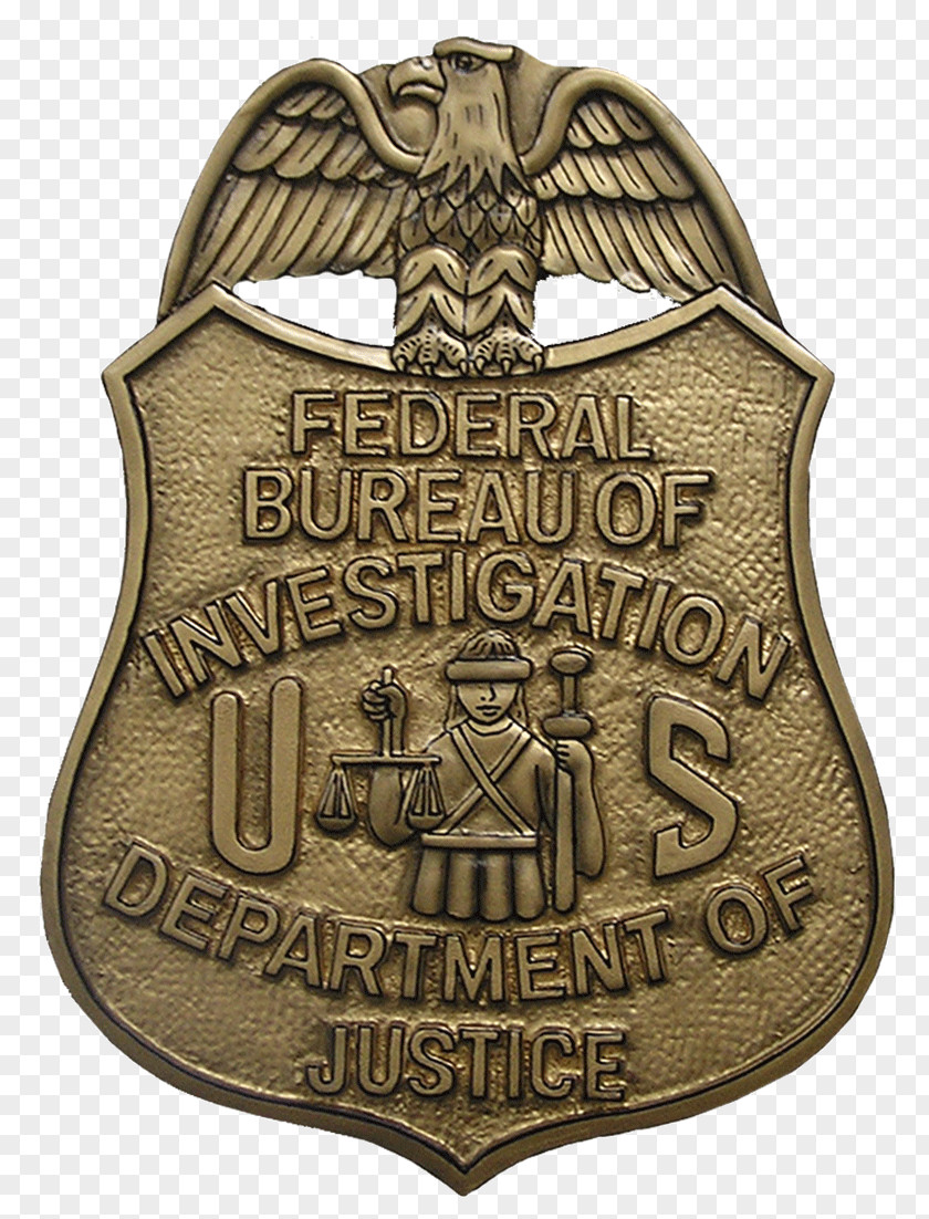 Police Federal Bureau Of Investigation Badge Special Agent Officer Government The United States PNG