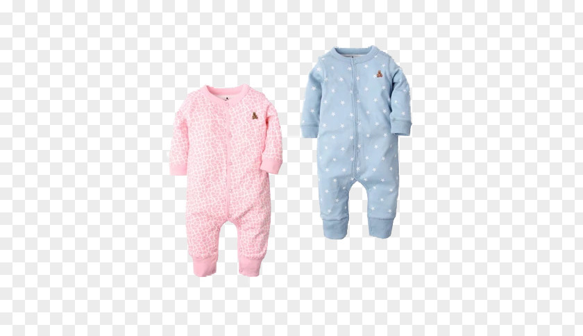 Autumn Double Cotton Romper Infant Suit Clothing Sleeve Child PNG