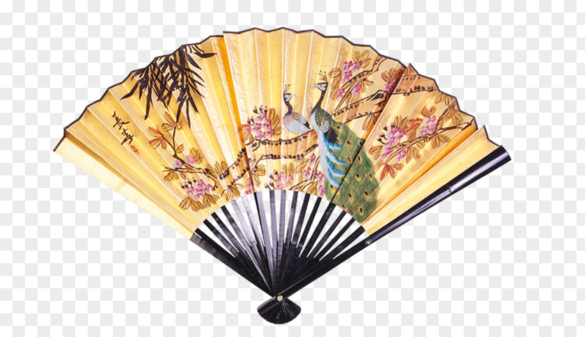 Hand Fan Paper Image Download PNG
