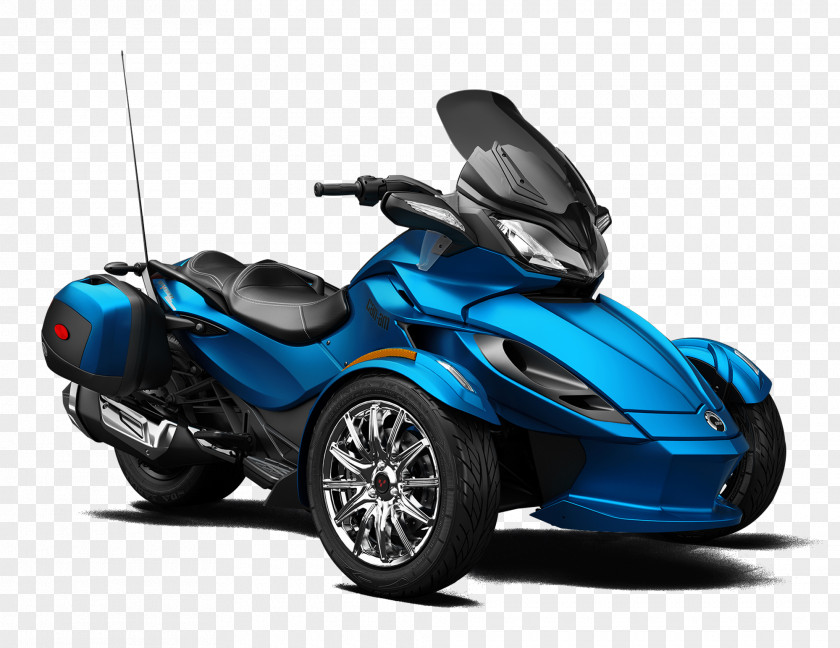 Motorcycle Can-Am Motorcycles BRP Spyder Roadster All Seasons Powersports Motorized Tricycle PNG
