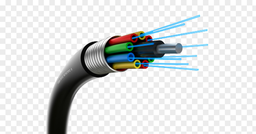 Optical Fiber Cable Electrical Optics PNG