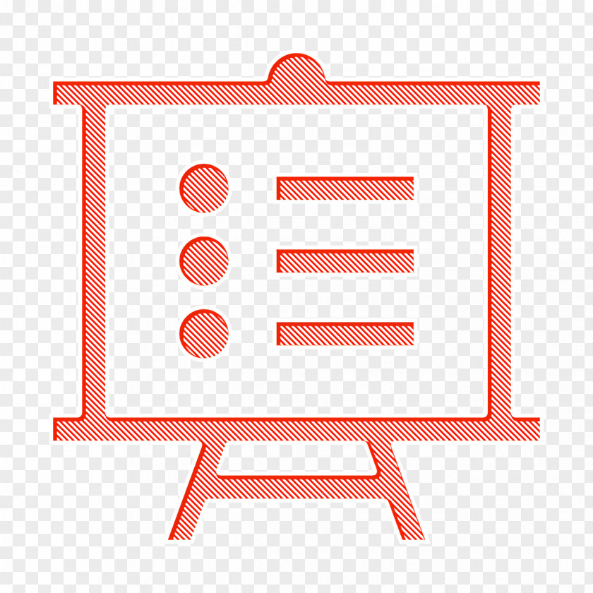 Presentation Icon Business Glyph Powerpoint PNG