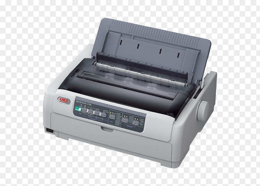 Printer Paper Dot Matrix Printing Oki Electric Industry OKI ML5720eco Hardware/Electronic PNG