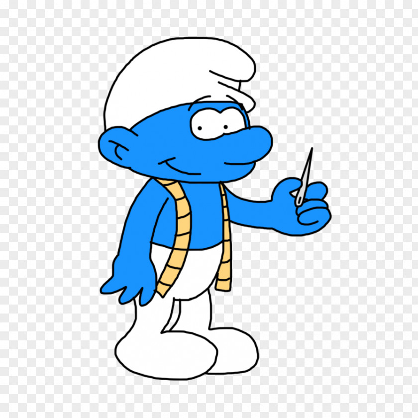 Smurfs Smurfette Gutsy Smurf Clumsy The Tailor PNG