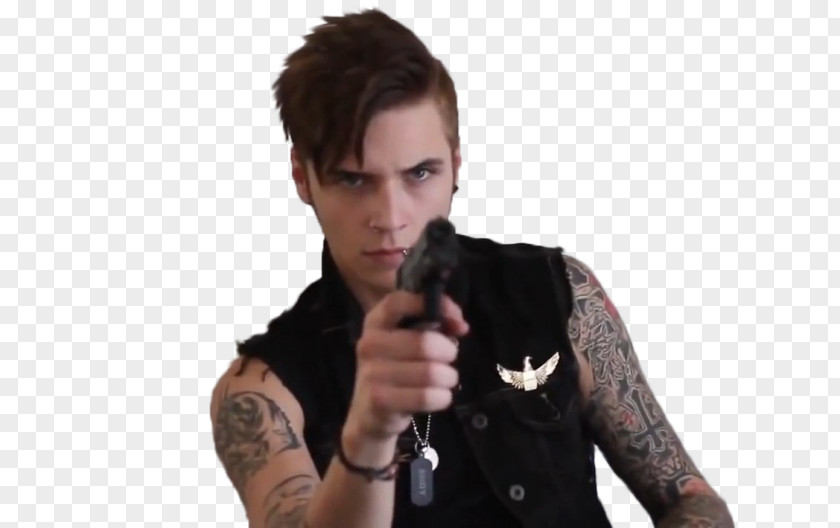 Andy Cole Biersack Black Veil Brides YouTube Petals On The Wind PNG