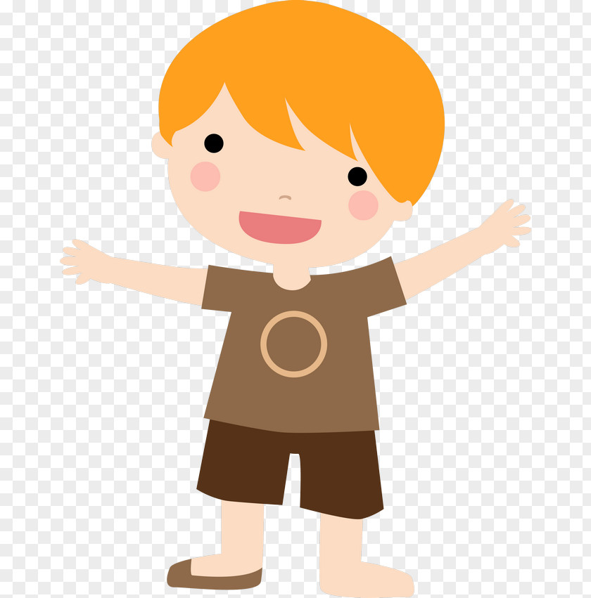 Happy Child Cartoon Clip Art PNG