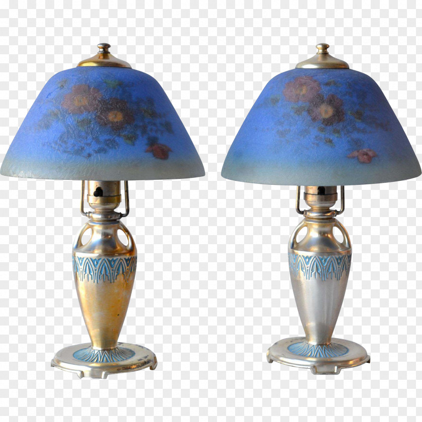 Lamp Electric Light Table Antique PNG