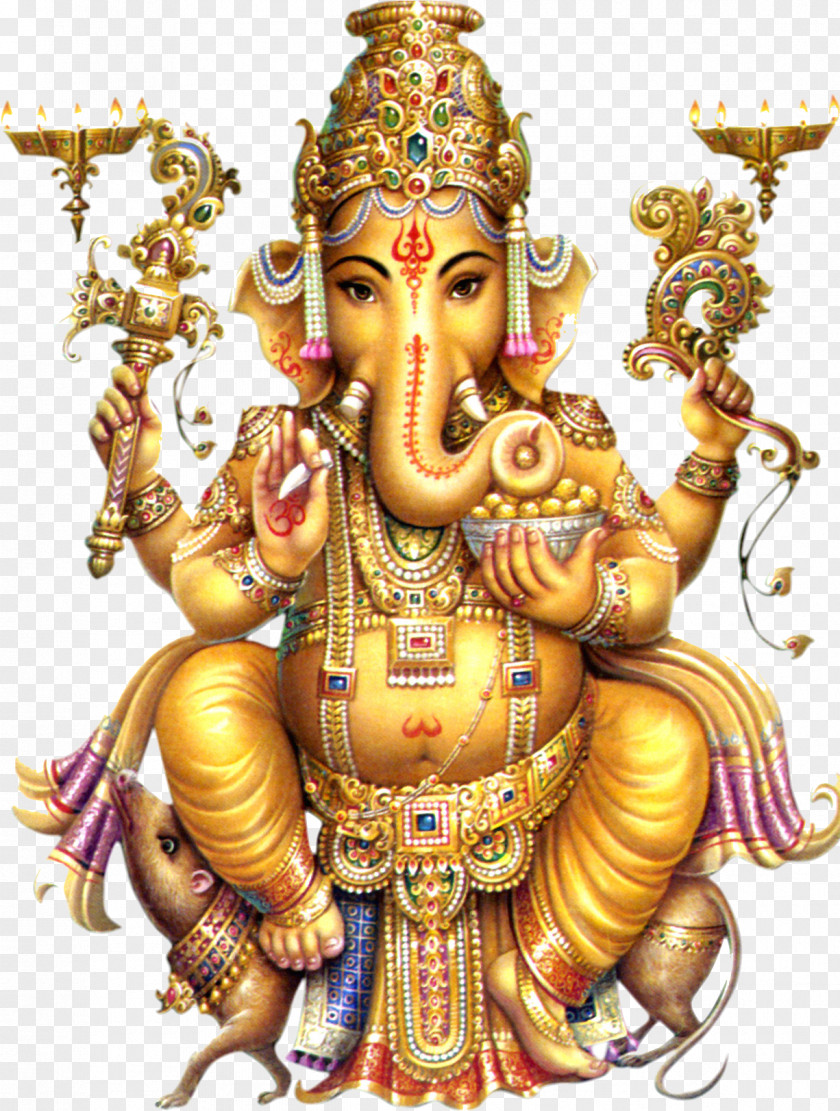 Temple Hindu Ganesh Chaturthi Statue PNG