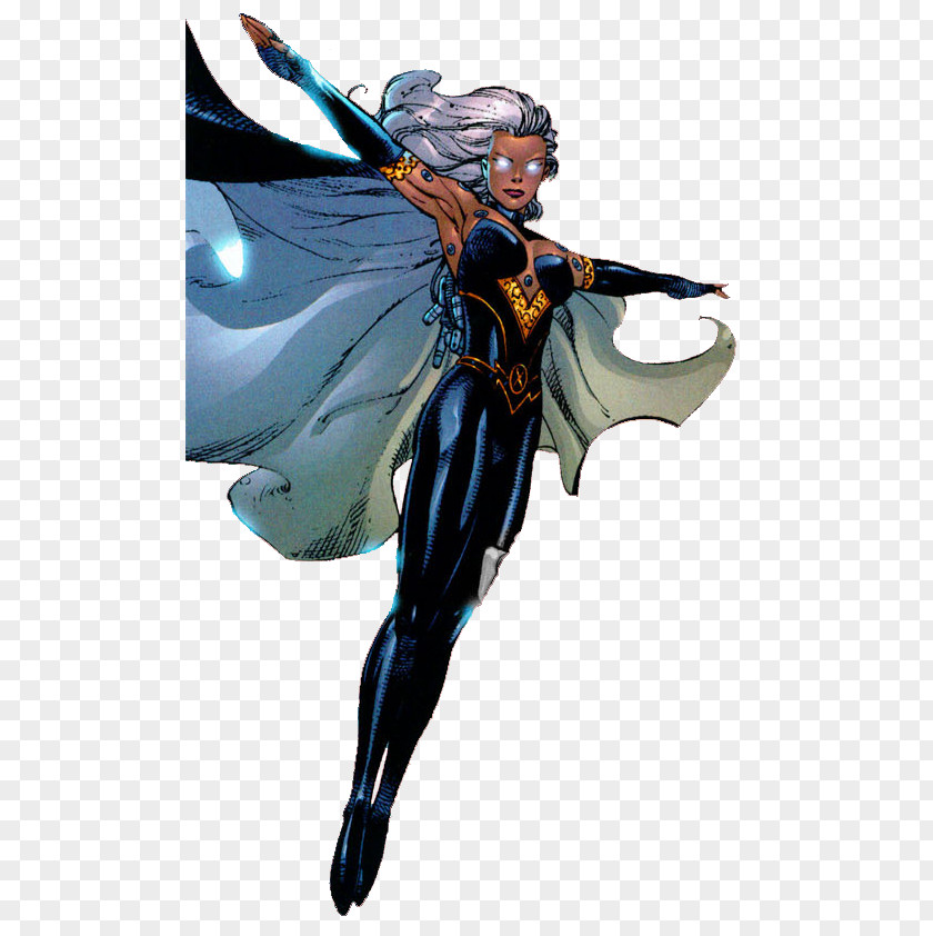 Xmen Storm Black Panther Superhero X-Men Marvel Comics PNG