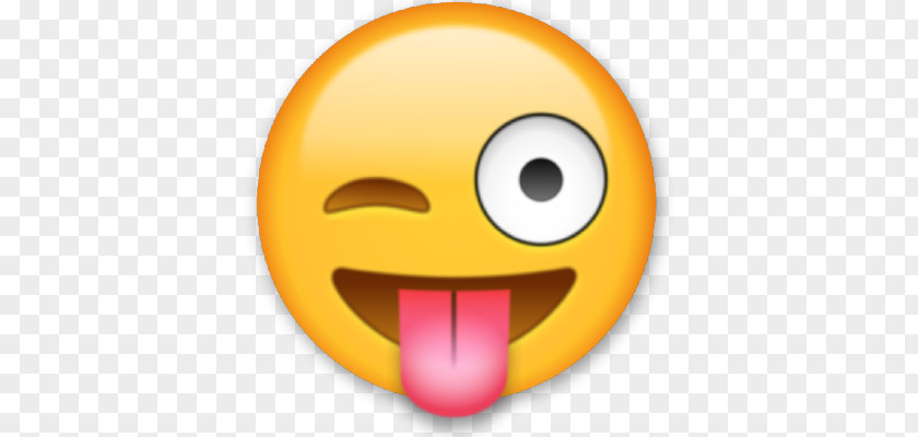 Emoji Wink Emoticon Smile Eye PNG