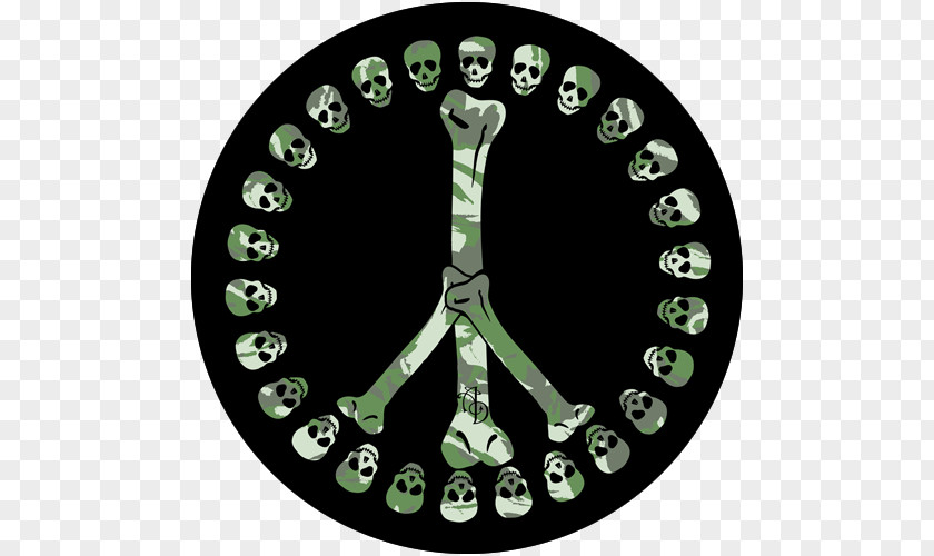 Skull Camo Mandala Royalty-free PNG