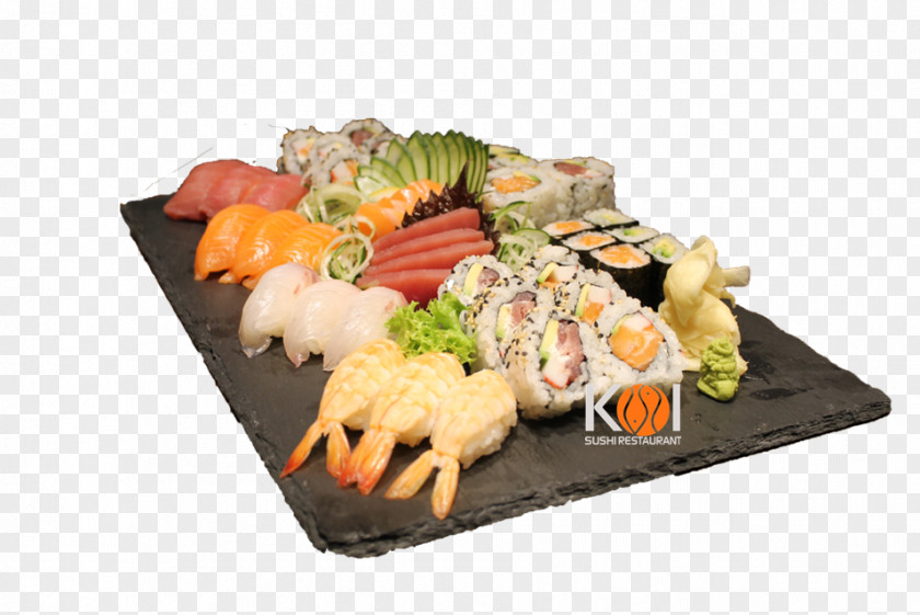 Sushi California Roll Sashimi Platter 07030 PNG