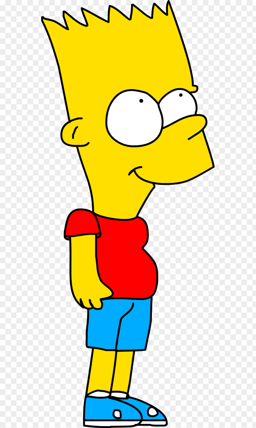 The Simpsons Movie Bart Simpson Fan Art Drawing PNG