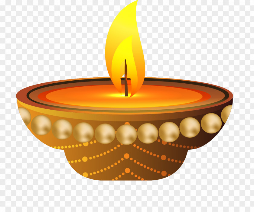 Vector Hand-painted Candle Candlelight Software PNG