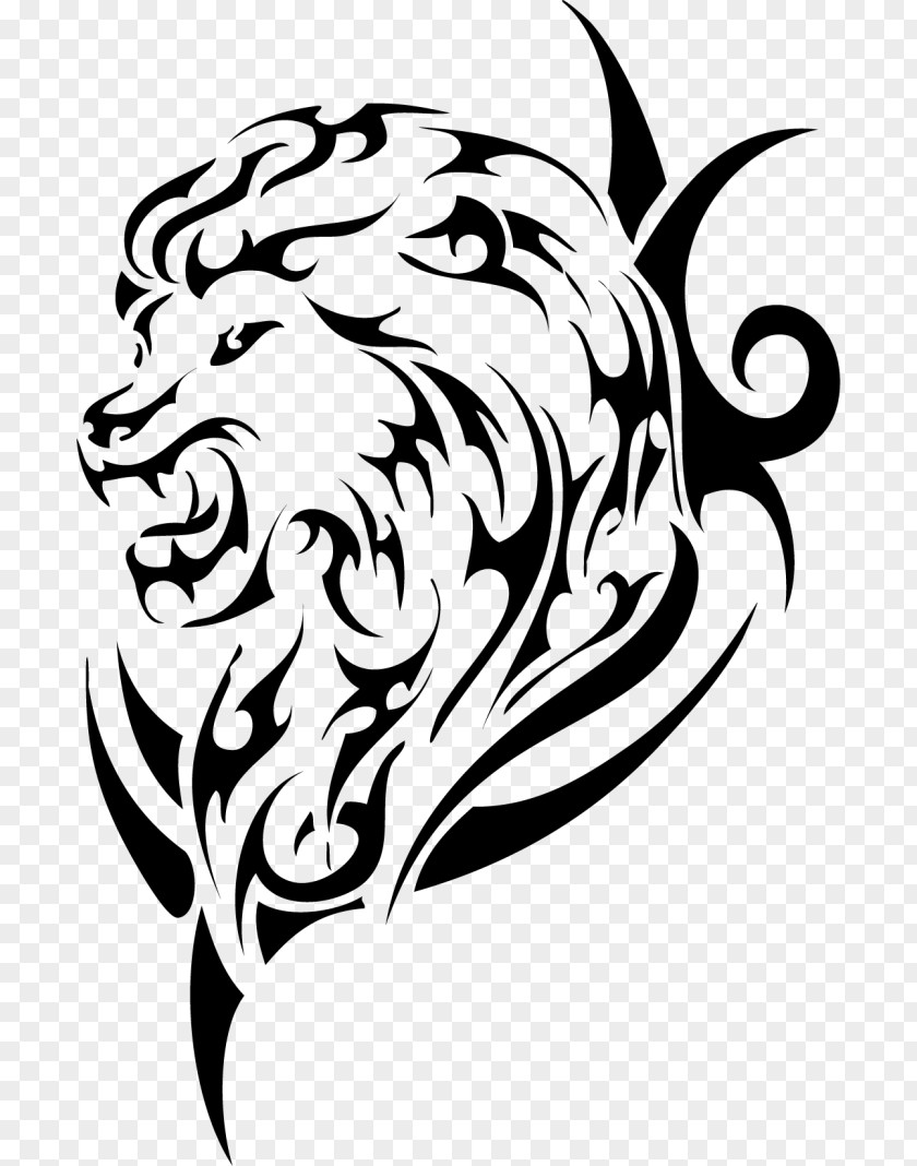 Lion Lionhead Rabbit Tattoo Artist Flash PNG