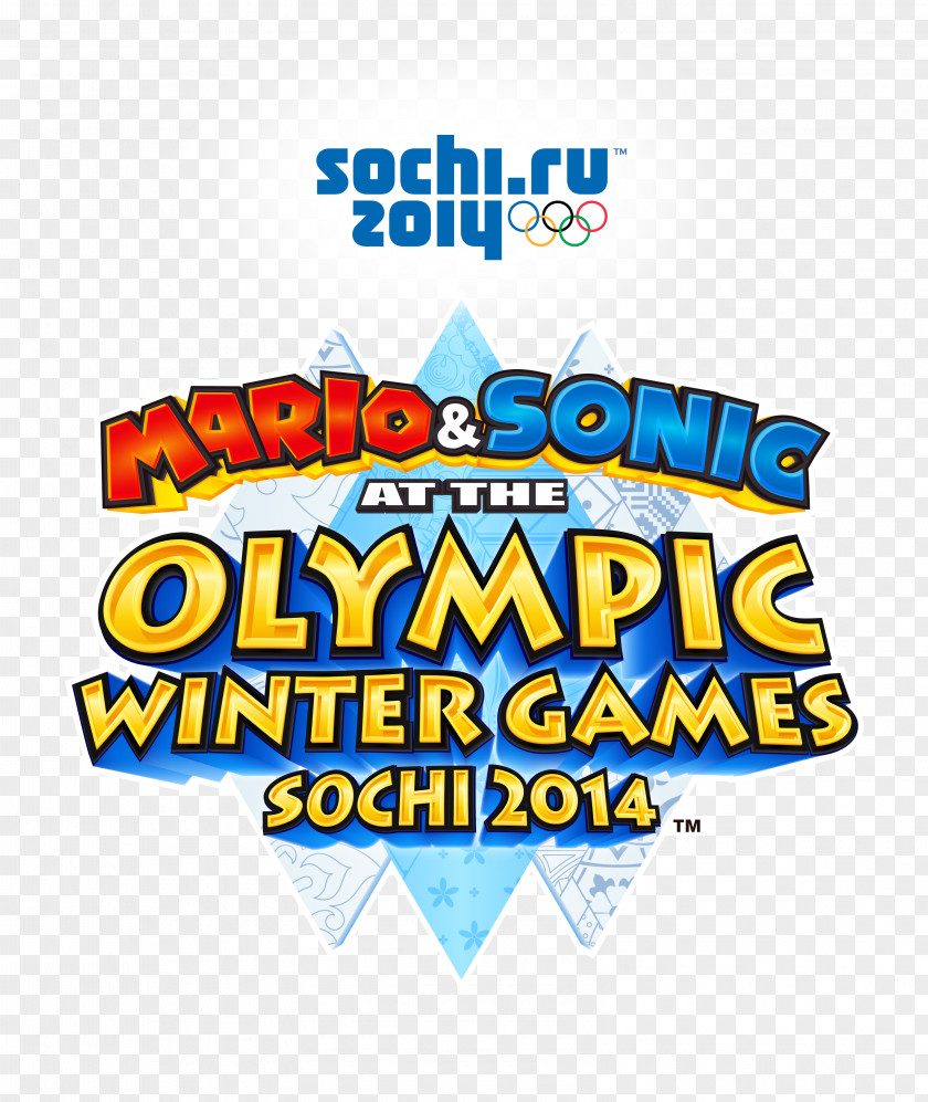 Mario & Sonic At The Olympic Games Sochi 2014 Winter Rio 2016 Olympics PNG