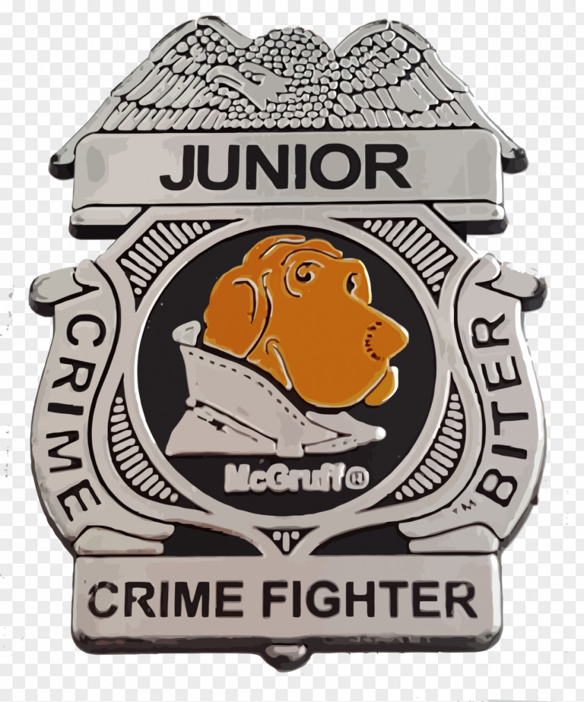 Poly Badge McGruff The Crime Dog Police United States PNG