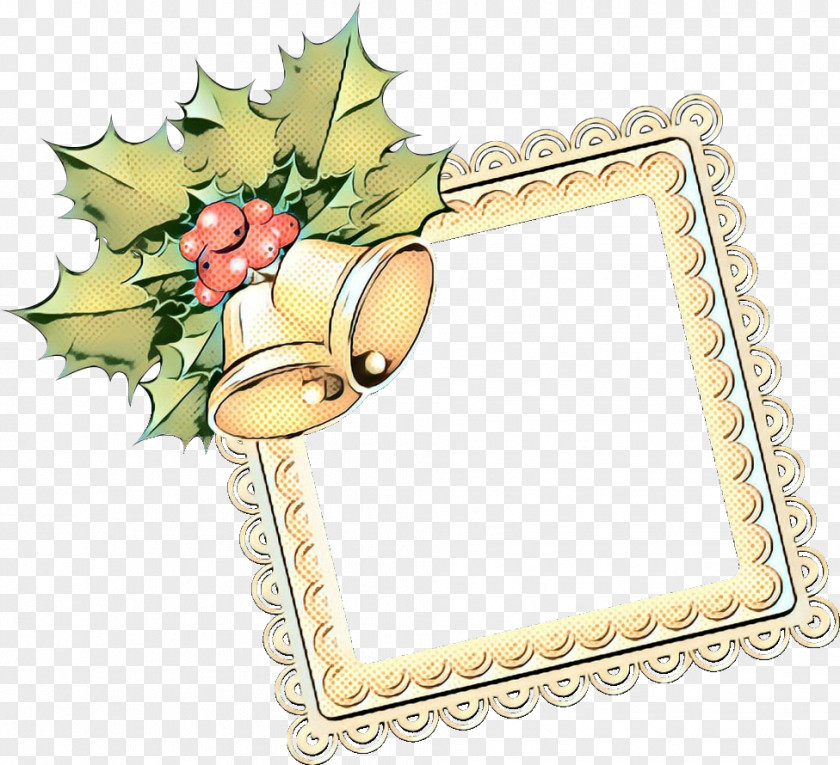 Rectangle Picture Frame Flower Vintage PNG
