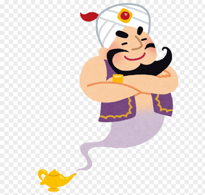 Aladin Lamp Aladdin Genie 魔人 One Thousand And Nights PNG