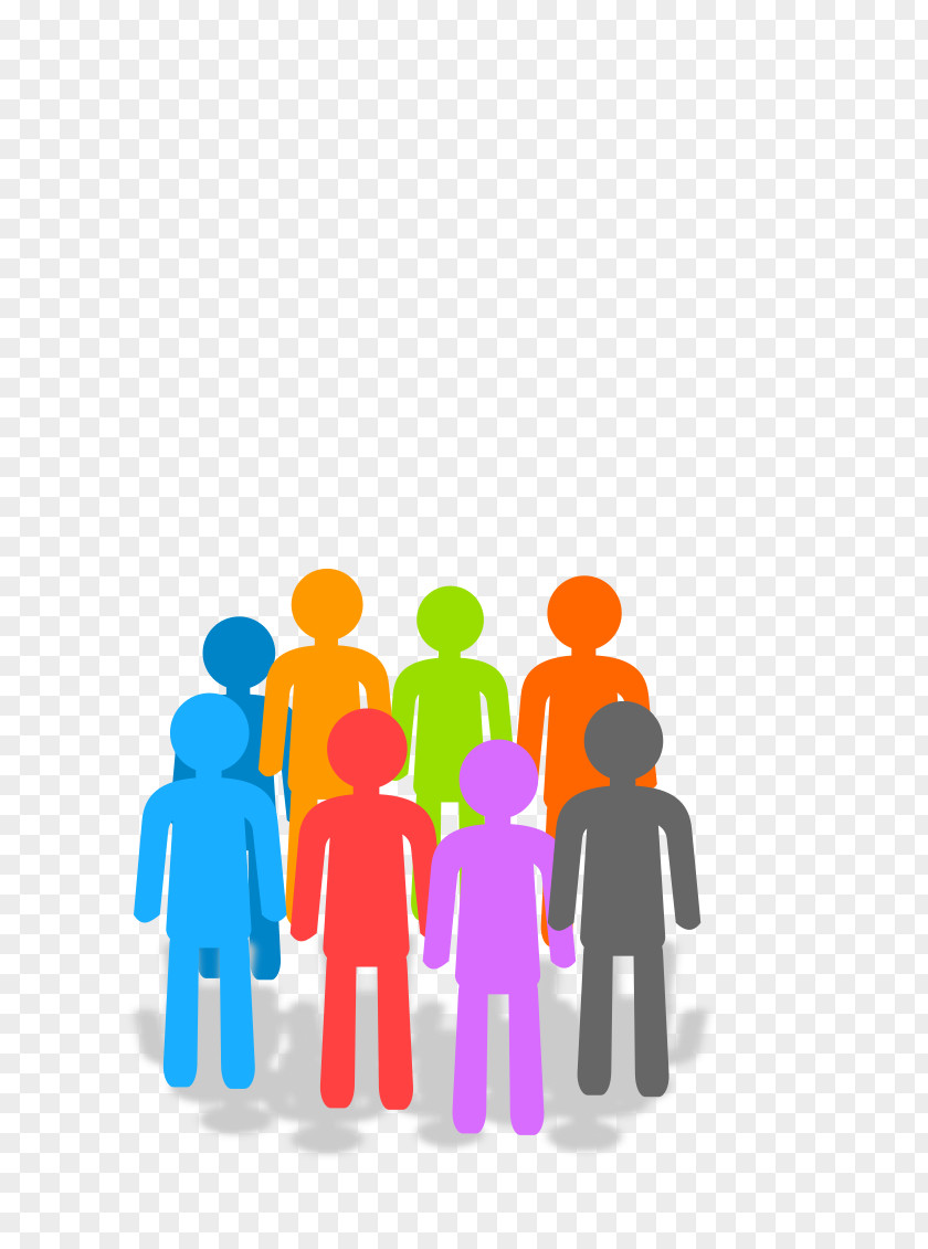 Group Casual Cliparts Population Growth Clip Art PNG