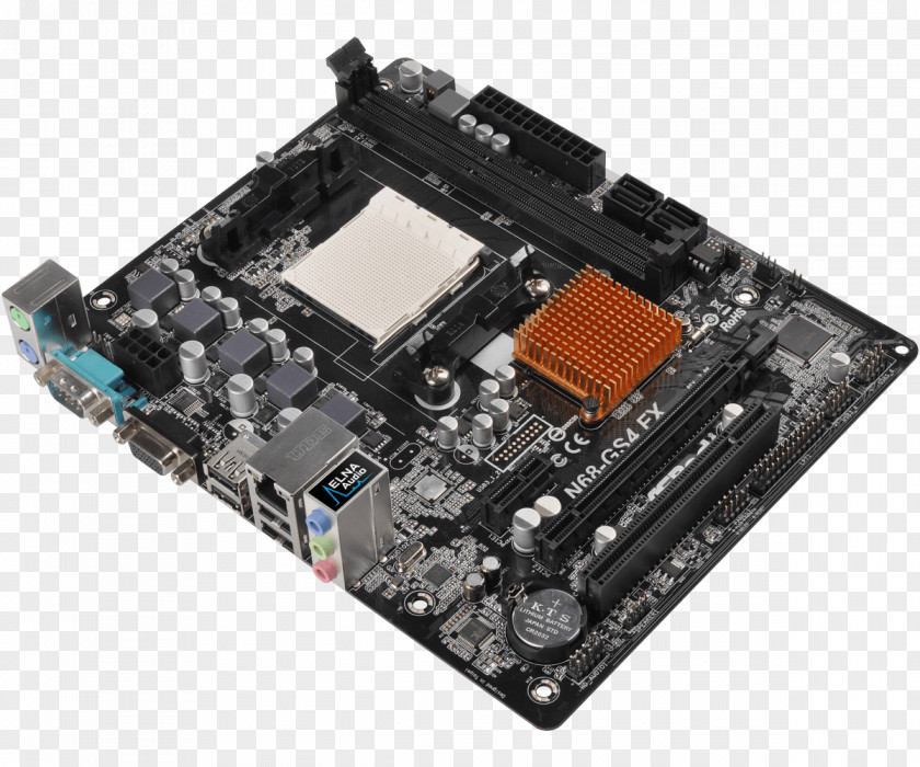 Intel ASRock N68-GS4 FX Motherboard Socket AM3+ PNG