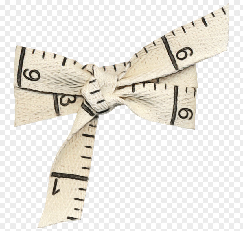 Paper Metal Ribbon Bow PNG