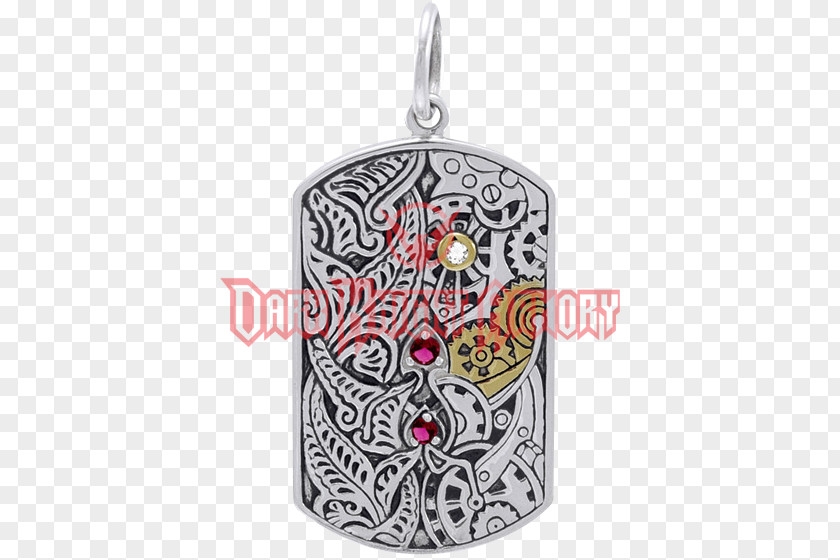 Steampunk Necklace Locket Charms & Pendants Silver Gemstone PNG