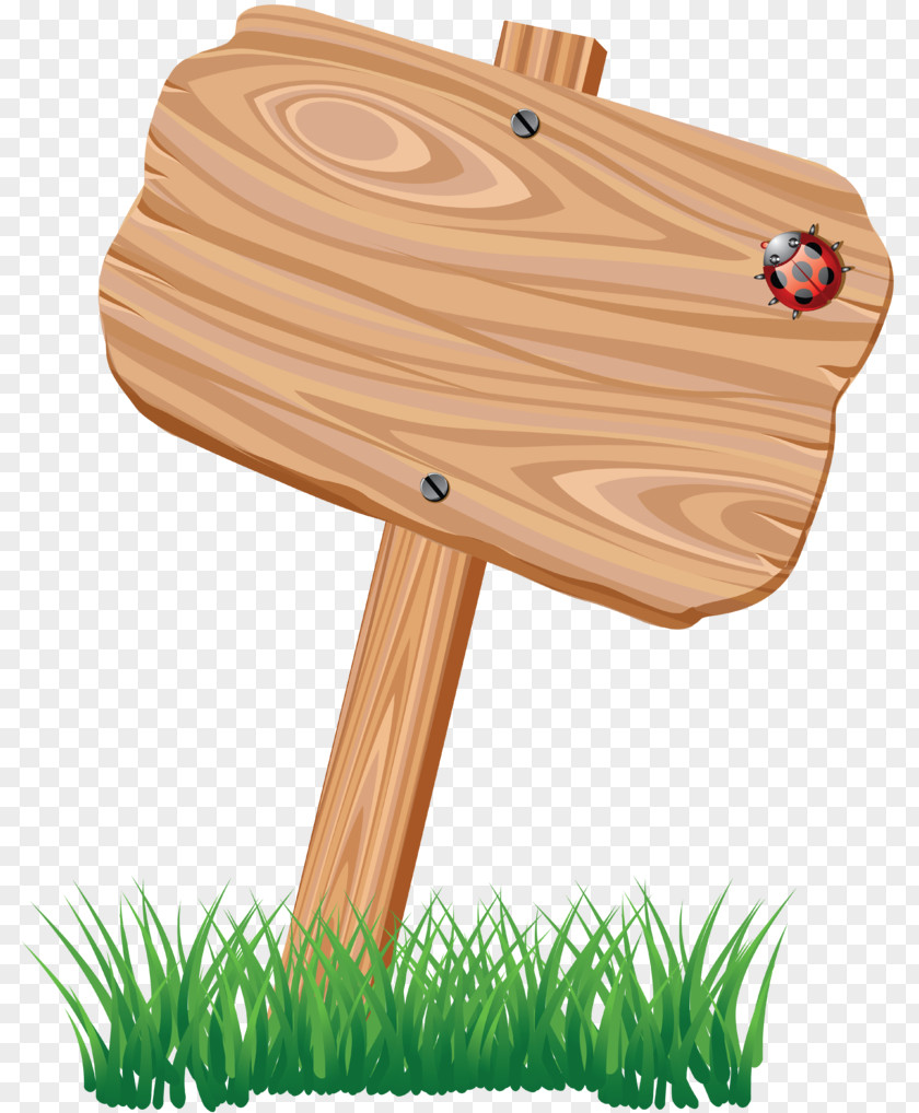 Wood Signage PNG