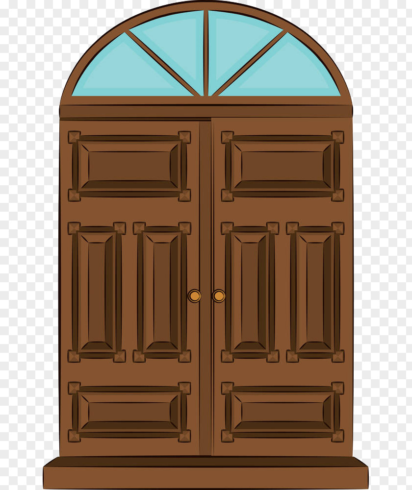 A Closed Door Photography Illustration PNG