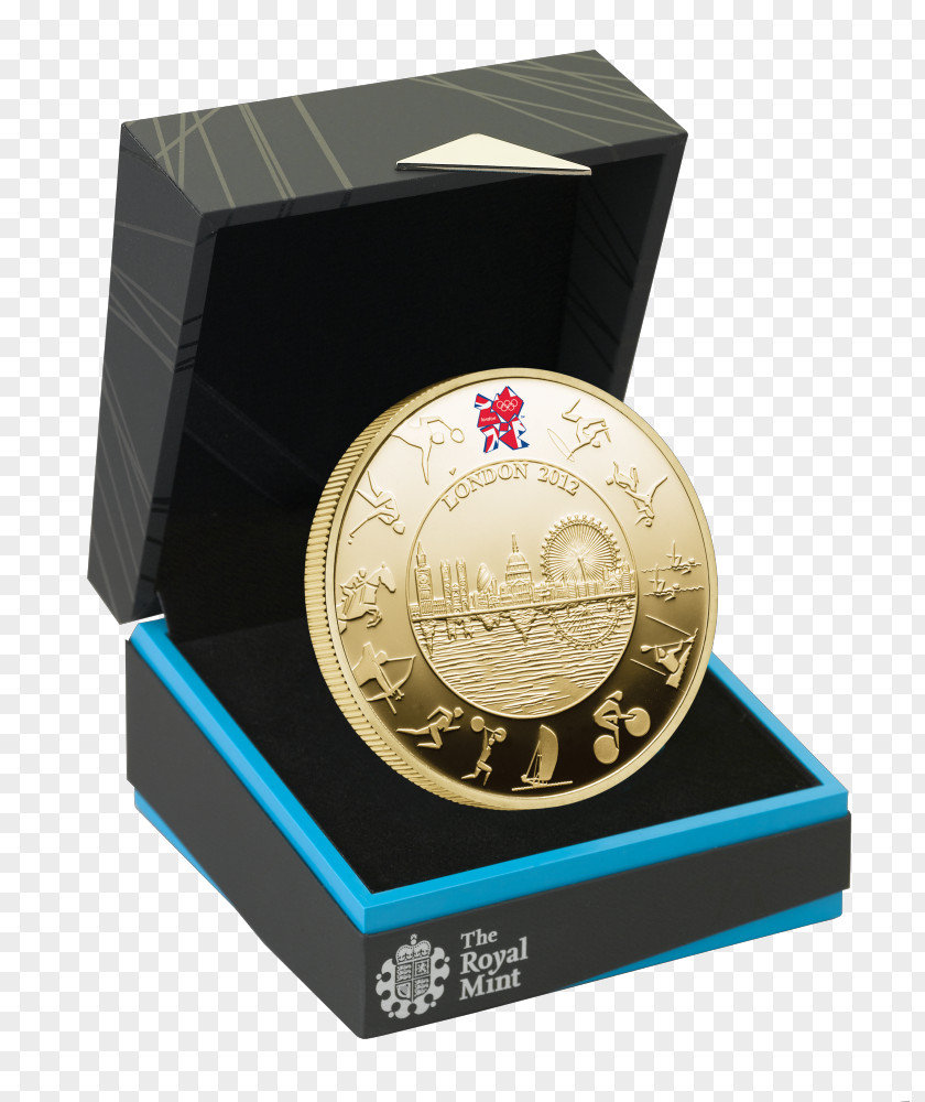 Coin 2012 Summer Olympics Olympic Games Five Pounds London PNG
