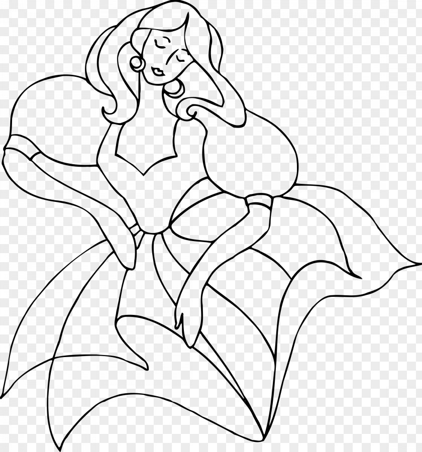 Fantasy Silhouette Ballroom Drawing Line Art Clip PNG