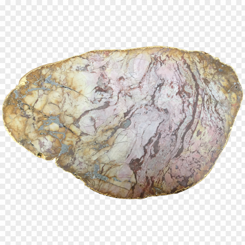 Gold Stone Mineral PNG