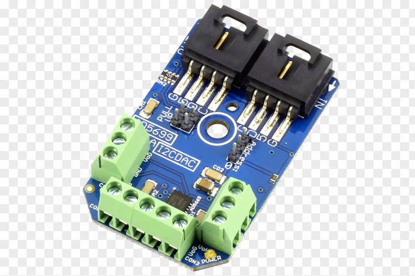 Microcontroller Digital Potentiometer I²C Digital-to-analog Converter PNG