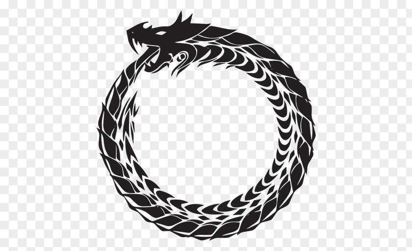 Ouroboros Symbol Serpent Dragon Television Show PNG