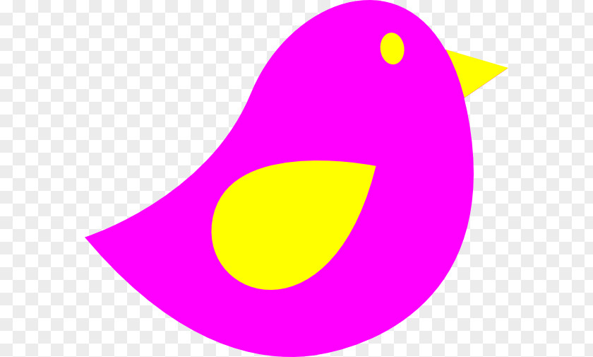 Pink Bird Clip Art PNG