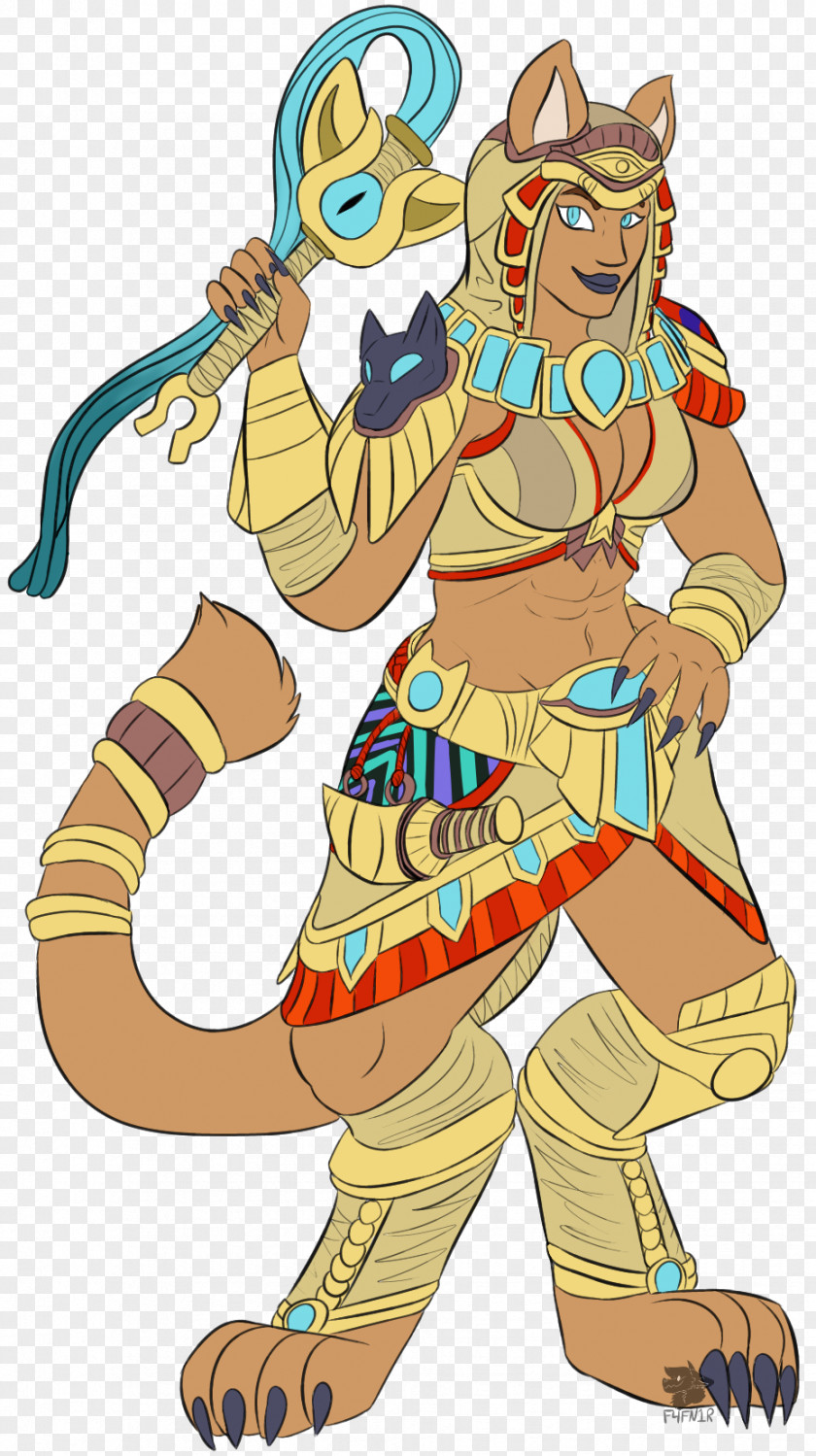 Bastet Headgear Animal Cartoon Clip Art PNG