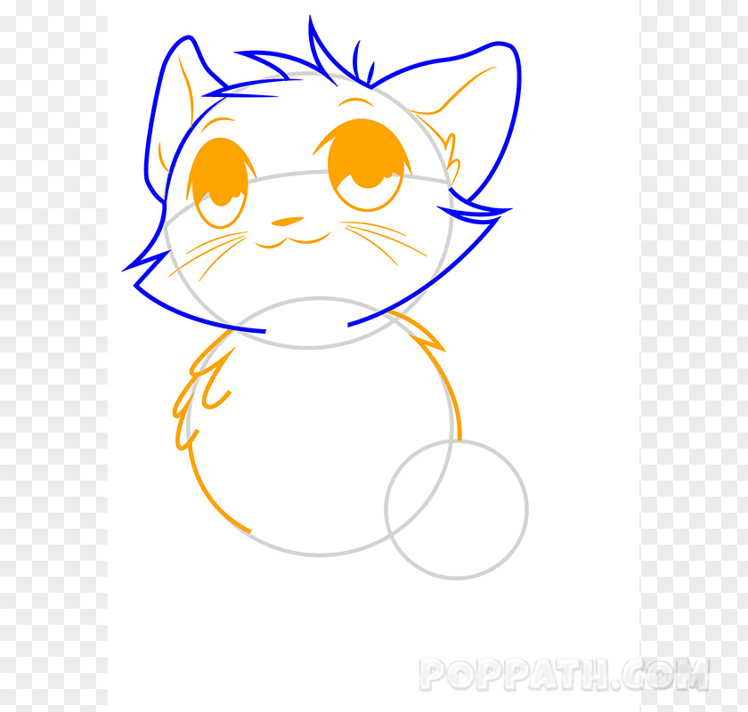 Cat Whiskers Kitten Drawing Clip Art PNG