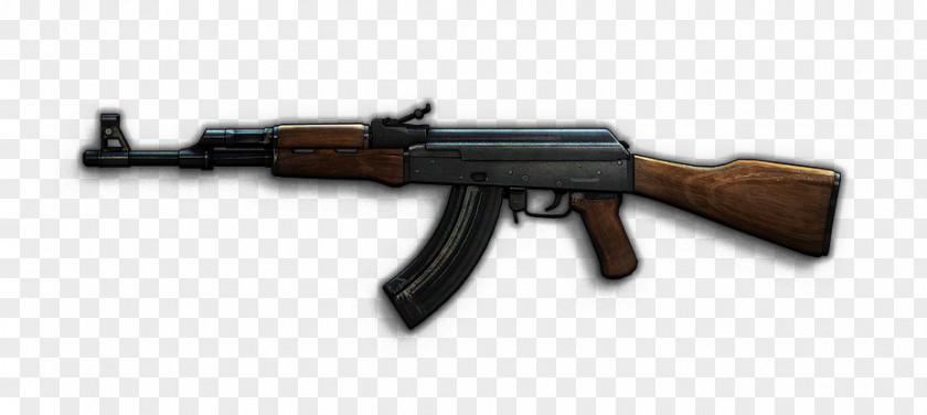 Firearm Weapon AK-47 Rifle PNG Rifle, Render Ak 47 clipart PNG