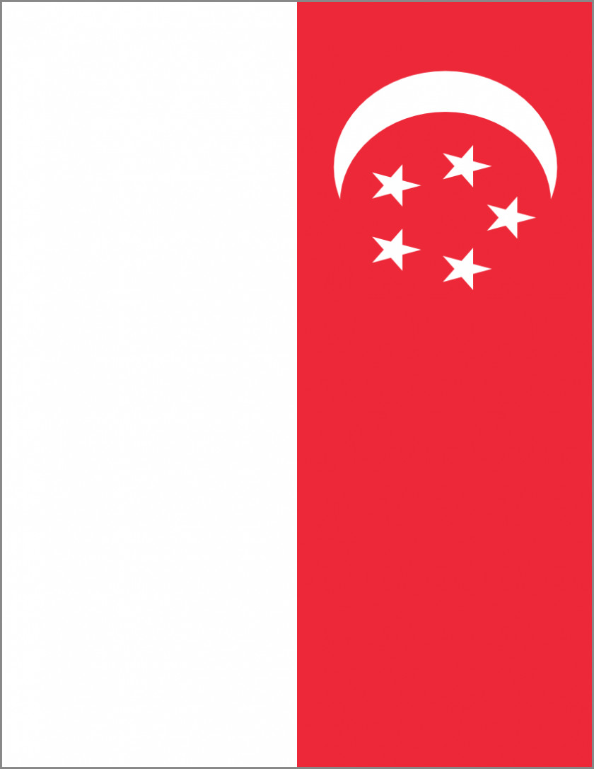 Sg Cliparts Flag Of Singapore Clip Art PNG