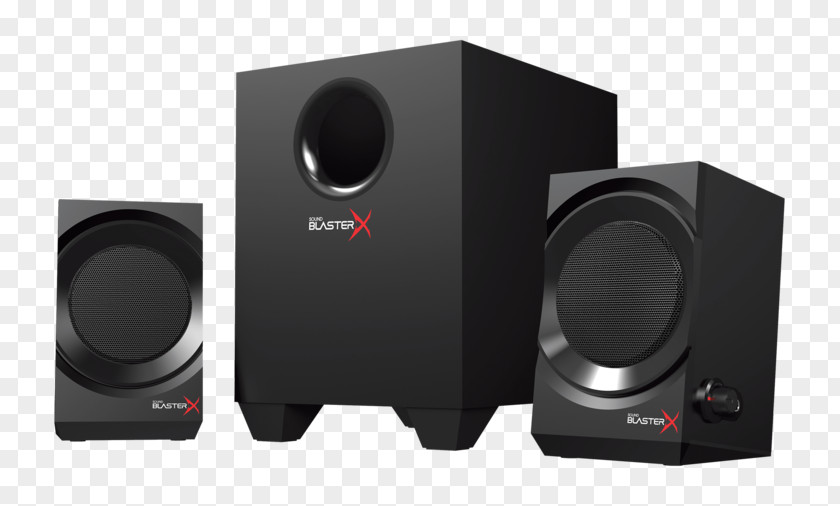 Computer Subwoofer Speakers Creative Sound BlasterX Kratos S3 Loudspeaker Labs PNG