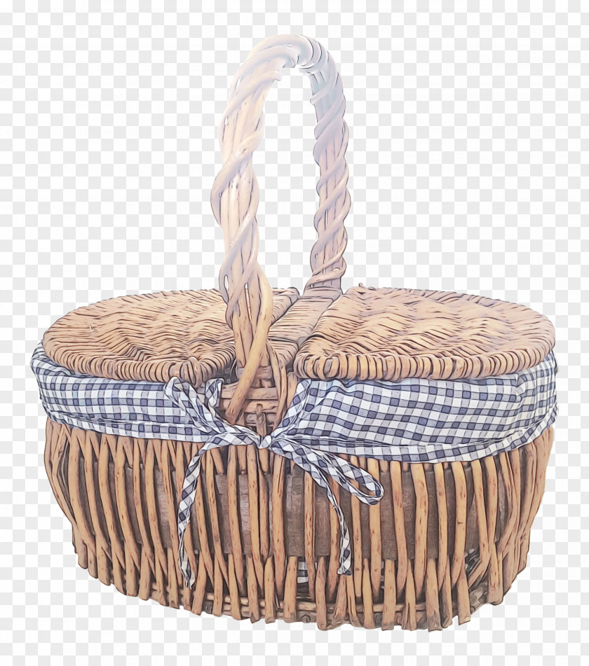 Furniture Home Accessories Wicker Basket Picnic Storage Hamper PNG