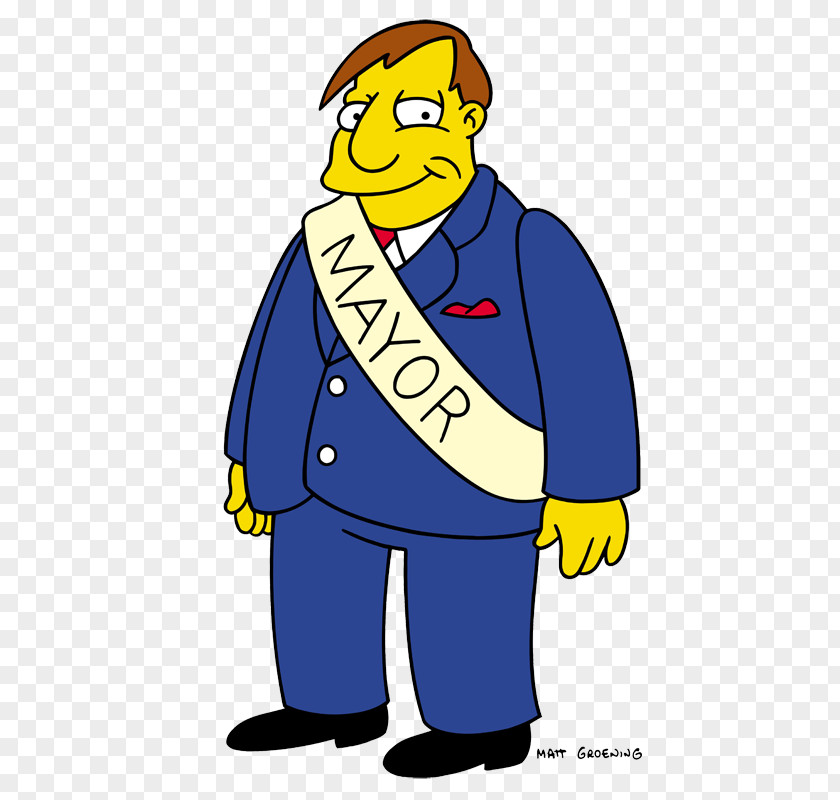 Mayor Quimby The Simpsons: Tapped Out Homer Simpson Bart Lisa PNG