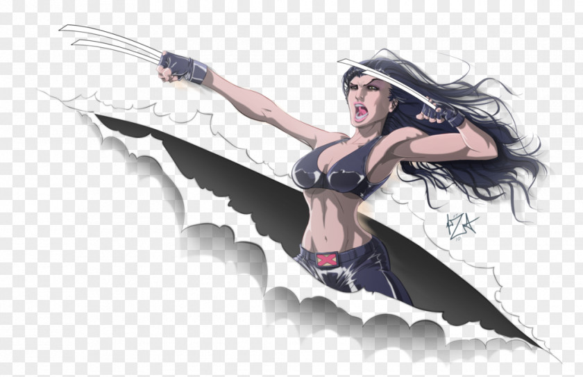 Old Fashioned X-23 Wolverine Rogue Daken Marvel Comics PNG