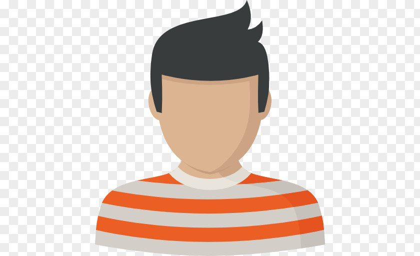 Wearing A Striped Shirt Boys Avatar User Profile Icon PNG