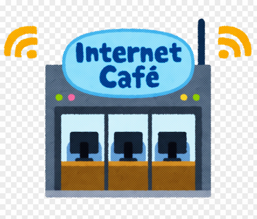 Building Internet Cafe PNG