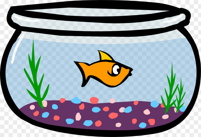 Fish Bowl Club Penguin Goldfish Clip Art PNG